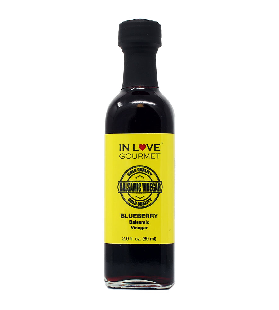 Blueberry Balsamic Vinegar 60ML/2oz (Sample Size) Great on Salads, Steaks, Venison and Amazing on Ice Cream