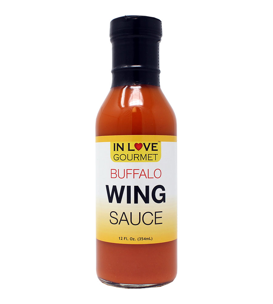 Buffalo Wing Sauce 12oz Bottle Chicken Wing Sauce with Perfect Bite