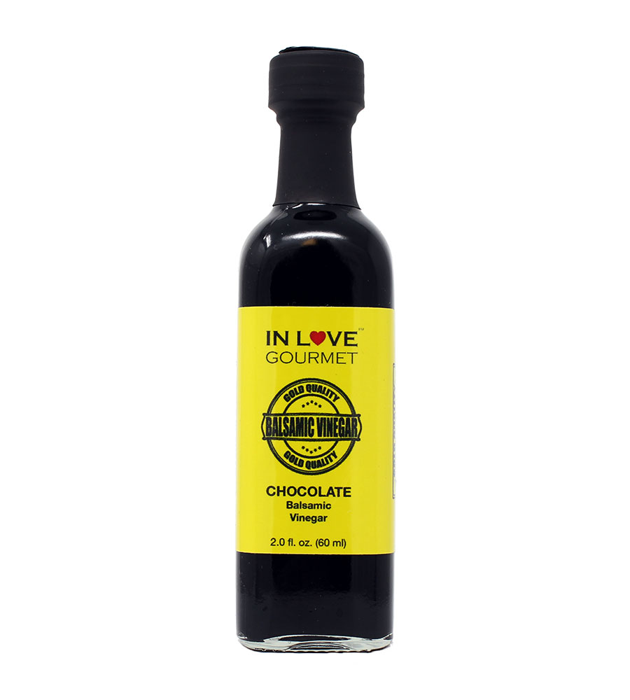 Chocolate Balsamic Vinegar 60ML/2oz (Sample Size) Great on Strawberries and Fruit Salads, Amazing on Grilled Steaks and Chicken