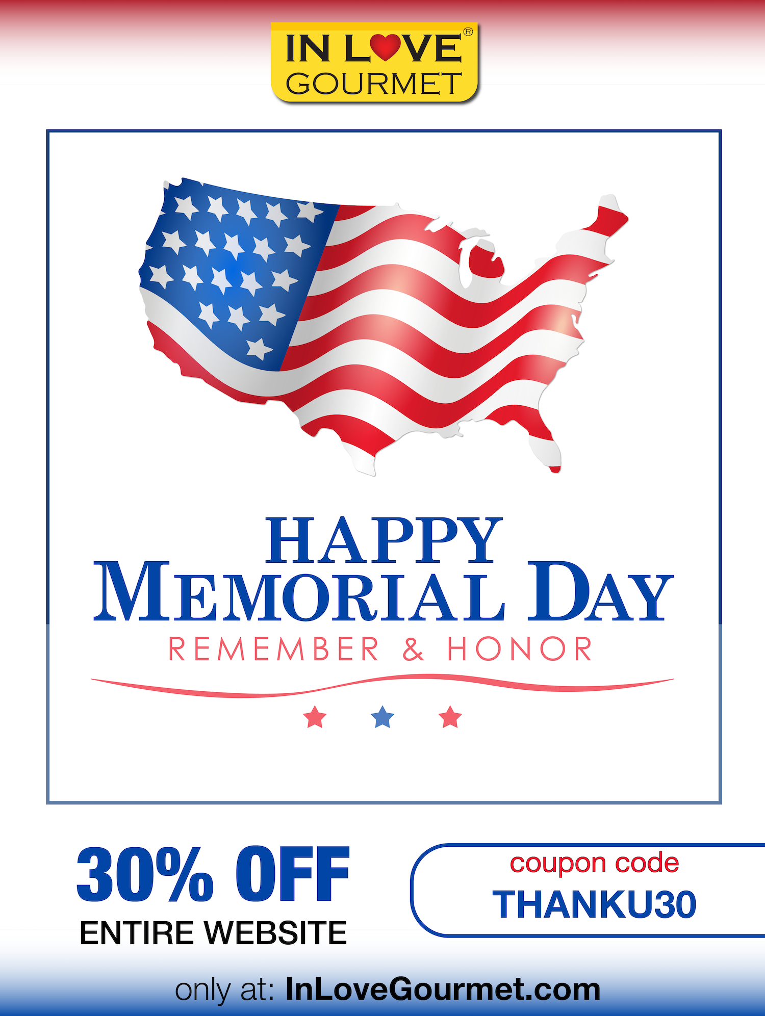 In Love Gourmet Memorial day-01 Memorial Day Sale