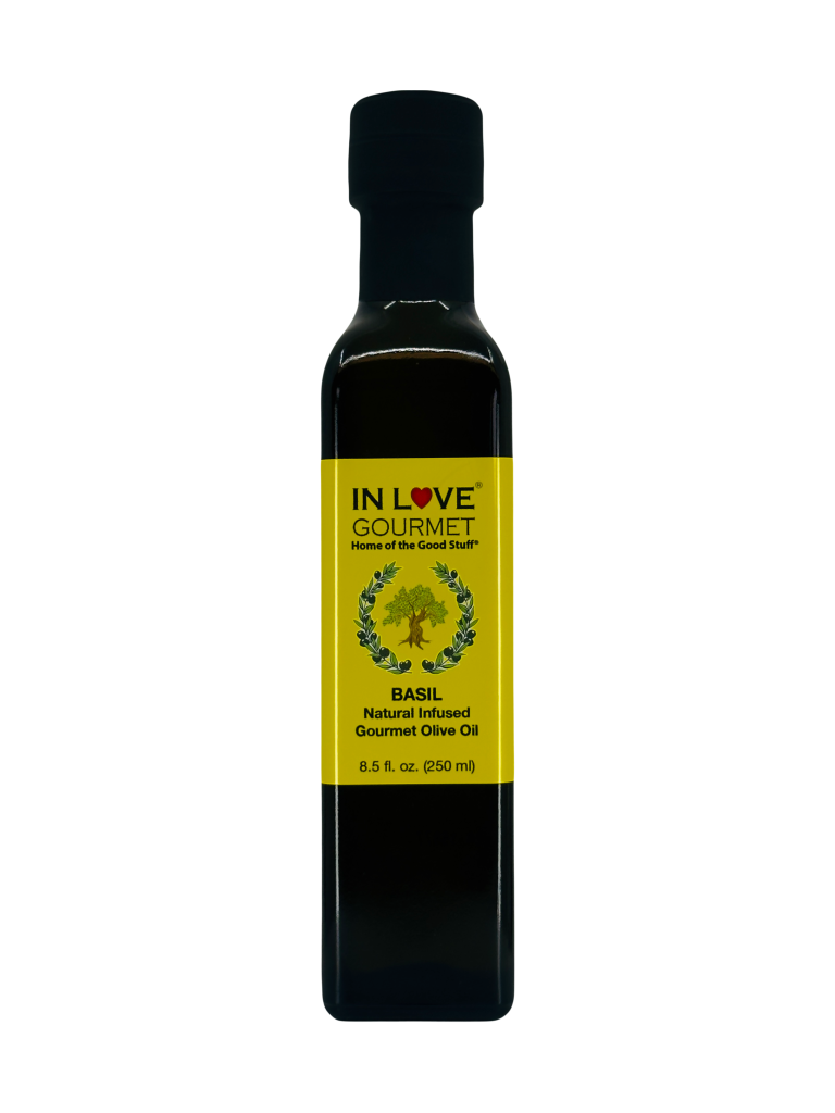 Basil Natural Flavor Infused Olive Oil 250ML/8.5oz Extra Virgin Basil Olive oil