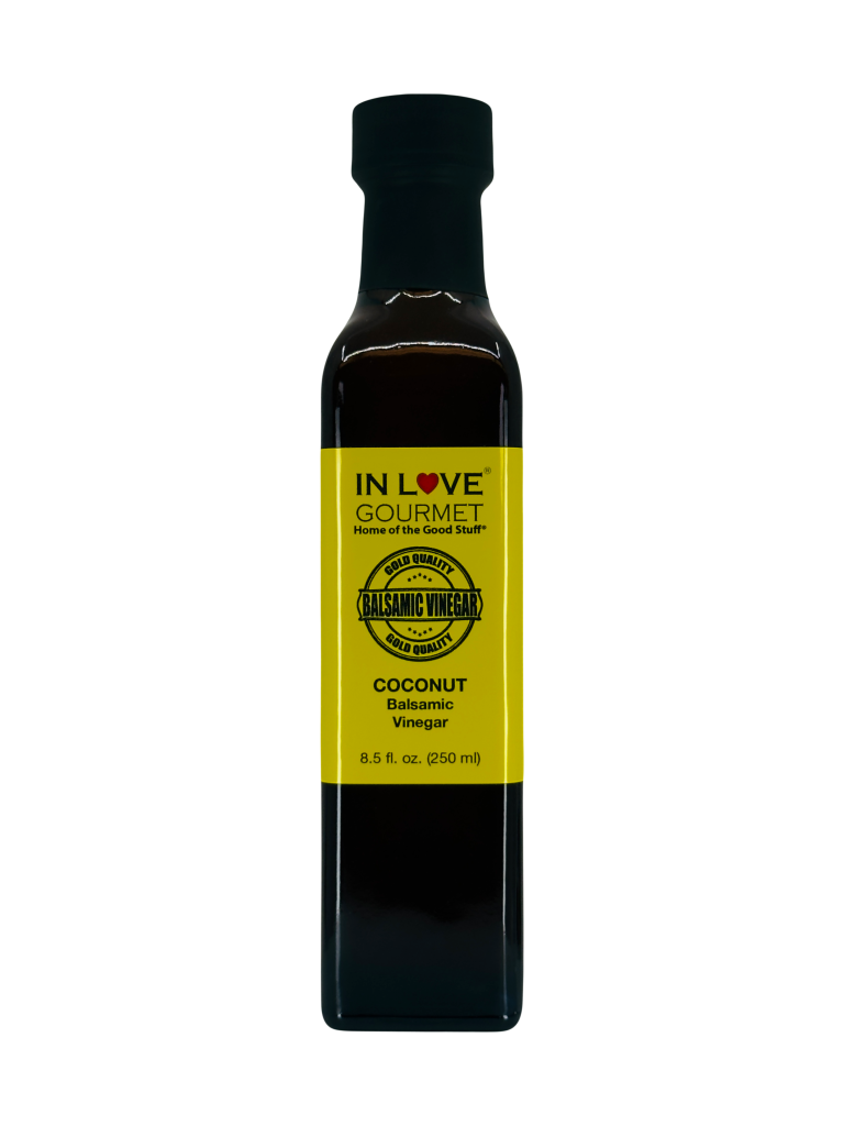 Coconut Balsamic Vinegar 250ML/8.5oz Coconut Salad Dressing, Give a Unique Tropical Island Flair to Your Dishes