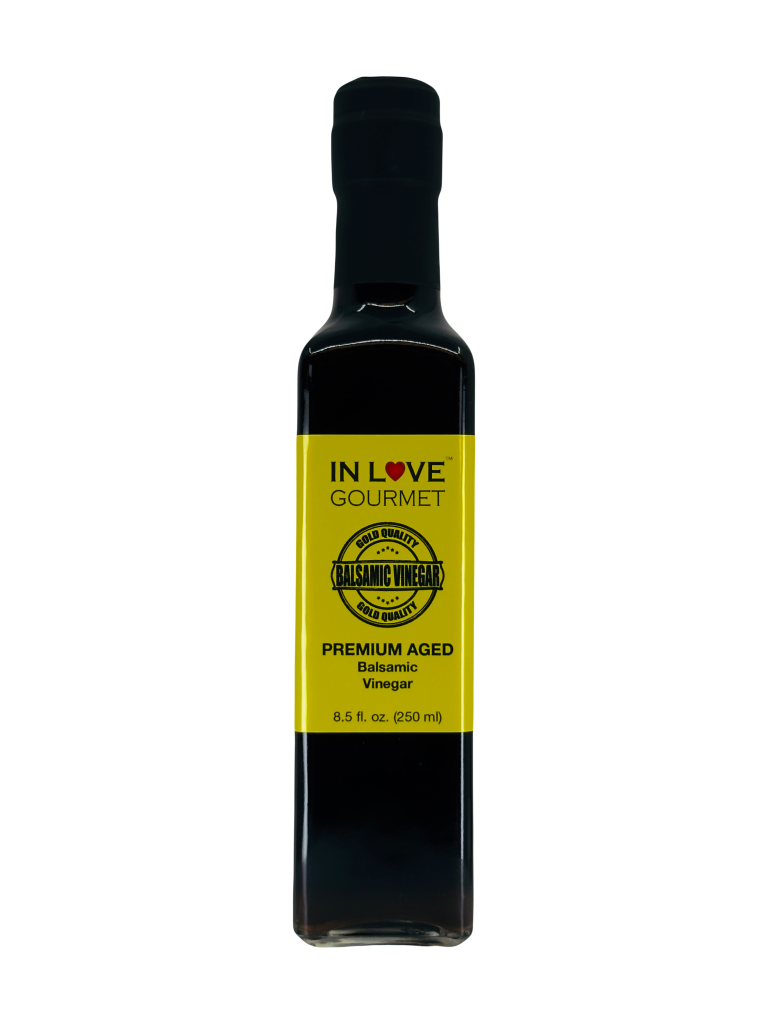 Premium Aged Balsamic Vinegar 250ML/8.5oz Use as your any day, everyday vinaigrette mix with our flavor infused extra virgin olive oils or as a stand alone salad dressing